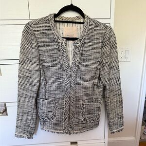 Rebecca Taylor Black and White Blazer